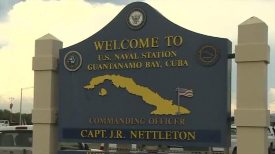 El Centro de detención militar estadounidense de Guantánamo, en la isla de Cuba.