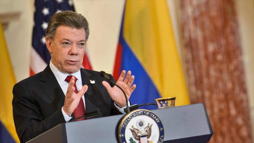 Presidente de Colombia, Juan Manuel Santos. 