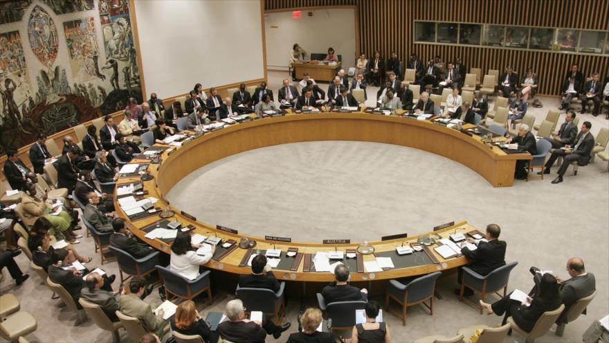 Una sesión del Consejo de Seguridad de la ONU.
