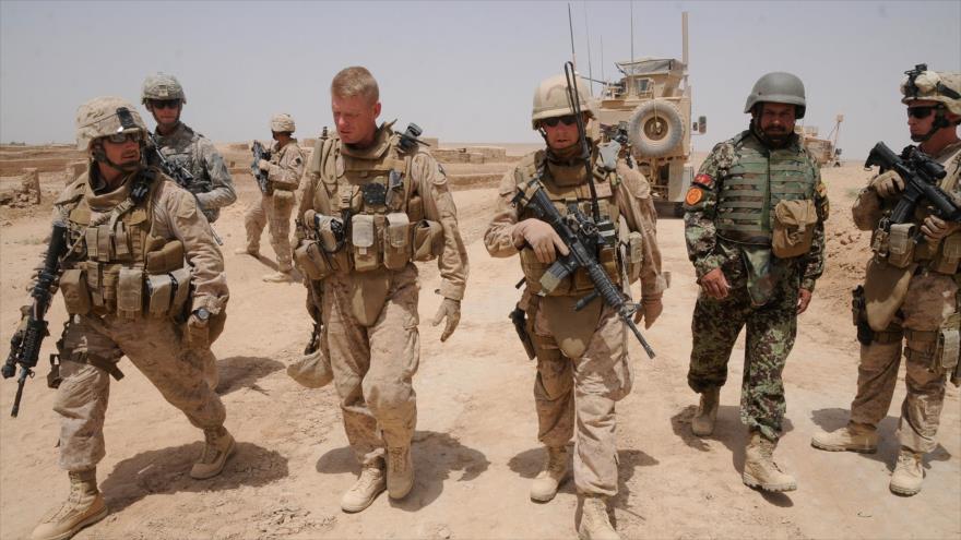 Soldados estadounidenses desplegados en Afganistán.