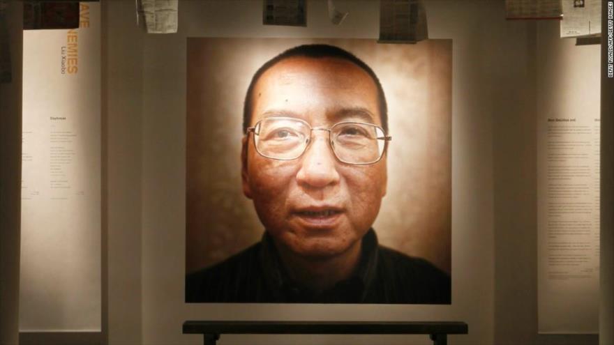 Activista pro derechos humanos y premio Nobel de la Paz, Liu Xiaobo.