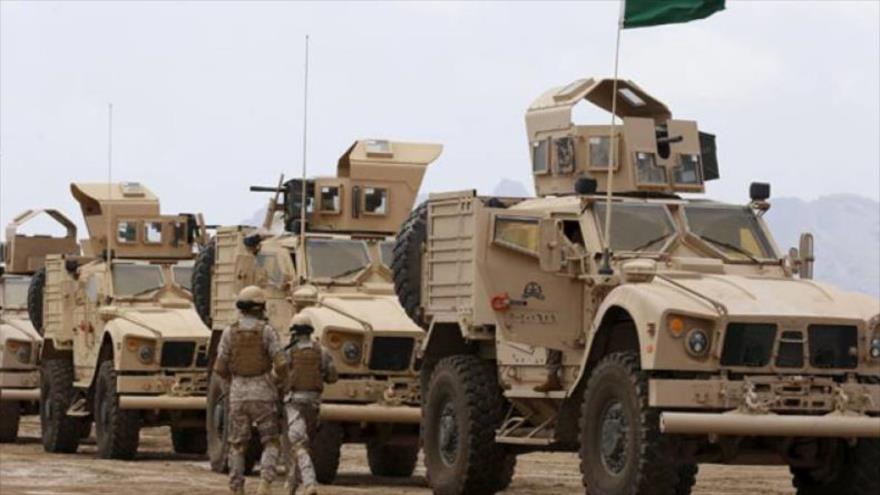 Tanques del Ejército de Arabia Saudí.