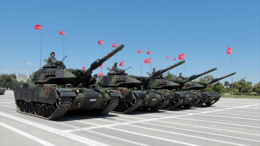 Tanques del Ejército turco.