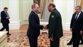 Ministro iraní de Defensa se reúne con Vladimir Putin
