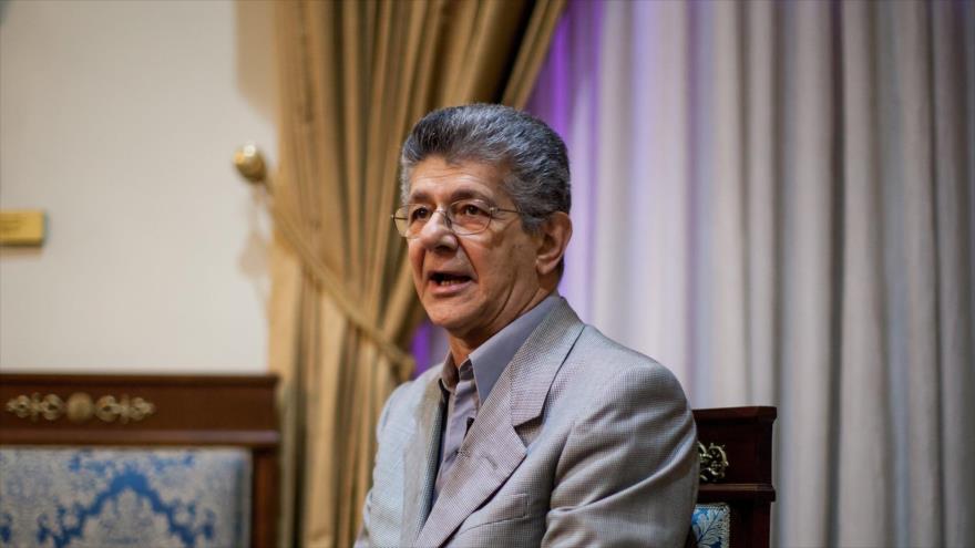 El presidente de la Asamblea Nacional (AN) de Venezuela, Henry Ramos Allup.