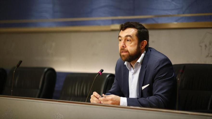 El diputado de Ciudadanos en el Congreso de los Diputados, Miguel Gutiérrez.