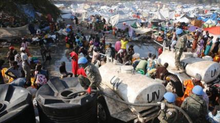 Al menos 18 muertos y 40 heridos en el ataque a una base de la ONU en Sudán del Sur