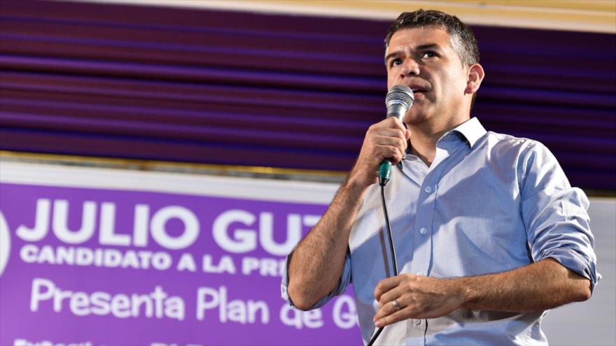 El candidato a la Presidencia de Perú, Julio Guzmán.