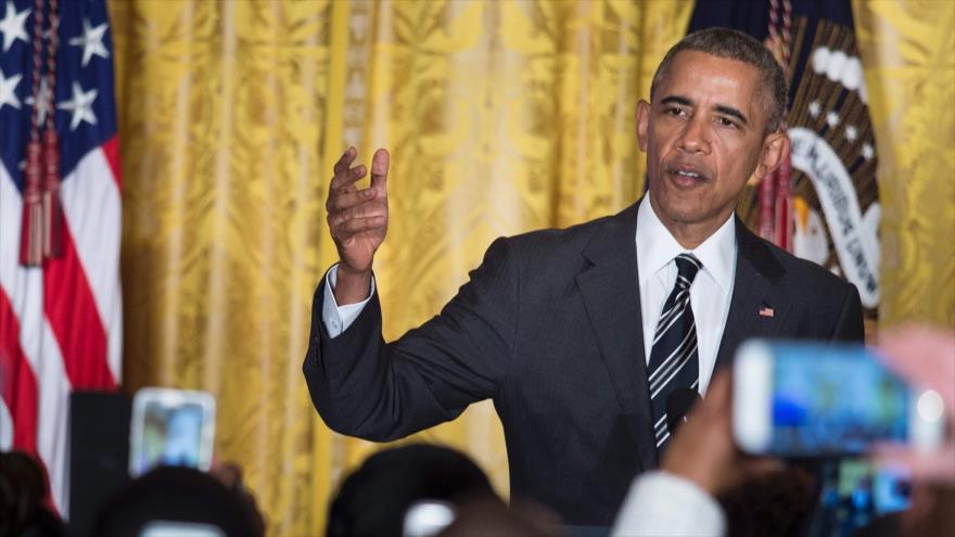 Presidente de Estados Unidos, Barack Obama.