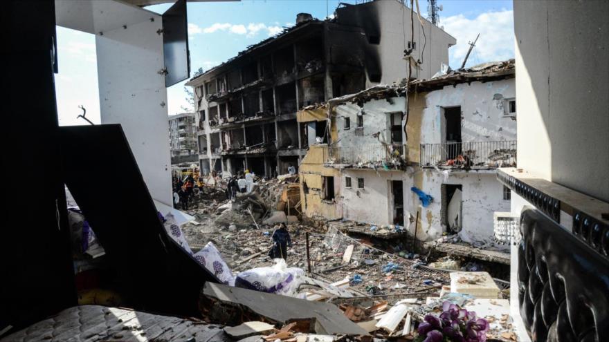 El ataque aéreo de Estados Unidos a Libia dejó 40 muertos, entre ellos mujeres y niños.