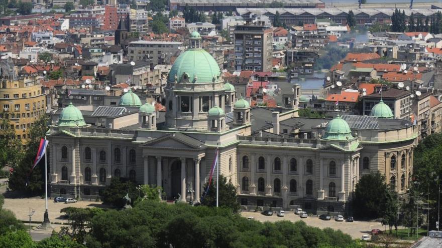 Sede del Parlamento de Serbia.