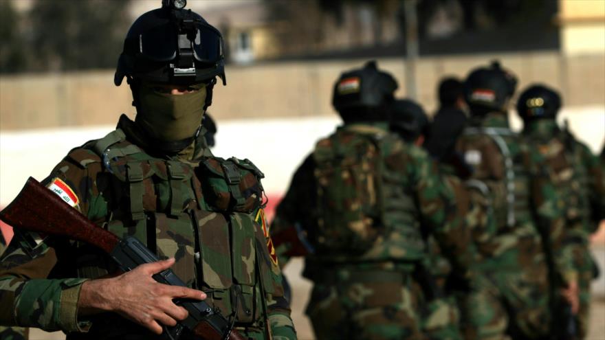 Miembros del Ejército de Irak.