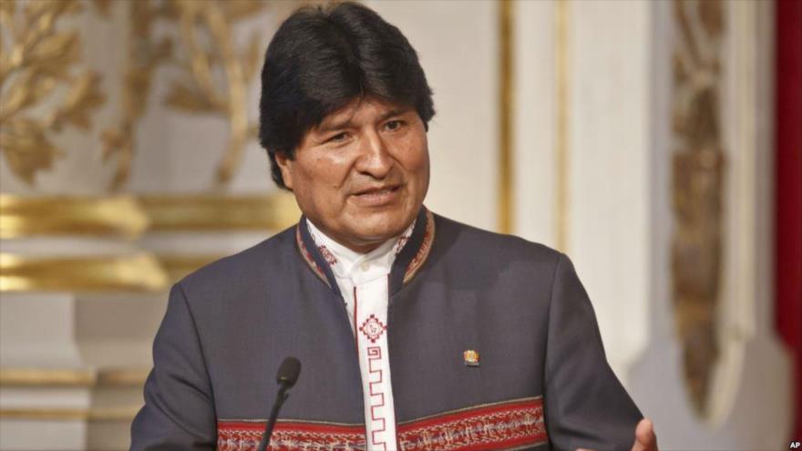 El presidente de Bolivia, Evo Morales.