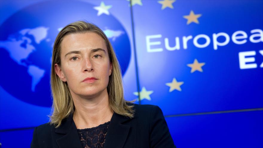 La jefa de la Diplomacia de la Unión Europea (UE), Federica Mogherini.