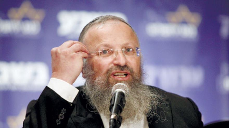 El rabino israelí, Shmuel Eliyahu.