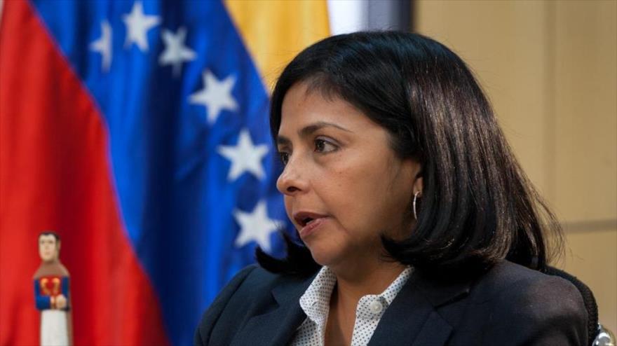 La canciller venezolana, Delcy Rodriguez.