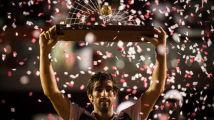 Cuevas vence a Pella y se corona en el Abierto de Rio de Janeiro