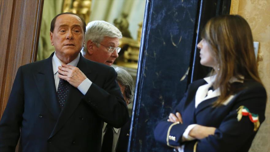 Silvio Berlusconi, ex primer ministro italiano.