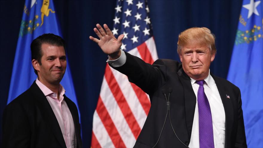 El precandidato republicano para la Presidencia de EE.UU., Donald Trump, en Las Vegas (Nevada), 23 de febrero de 2016.