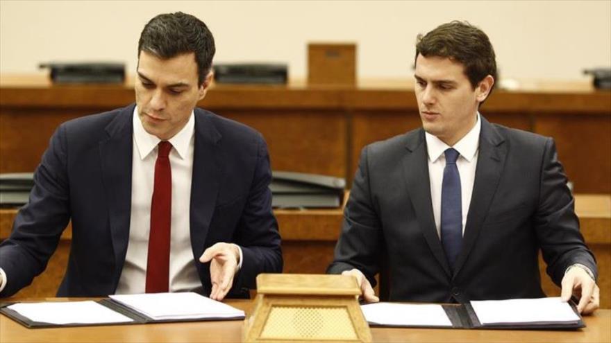 Sánchez y Rivera sellan el acuerdo para un gobierno “reformista y de progreso”