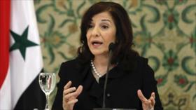Asesora de Al-Asad: Siria nunca escatimó esfuerzos para solventar la crisis