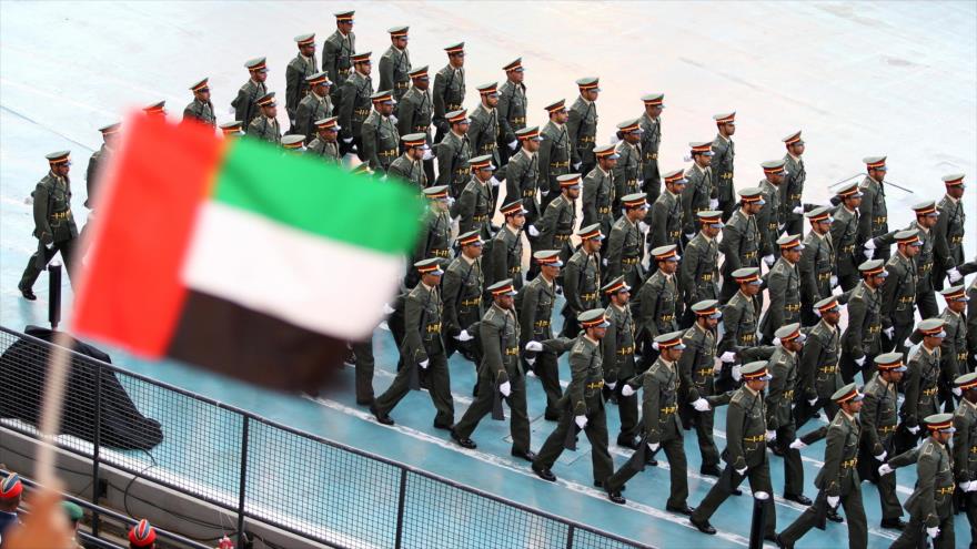 Soldados emiratíes.