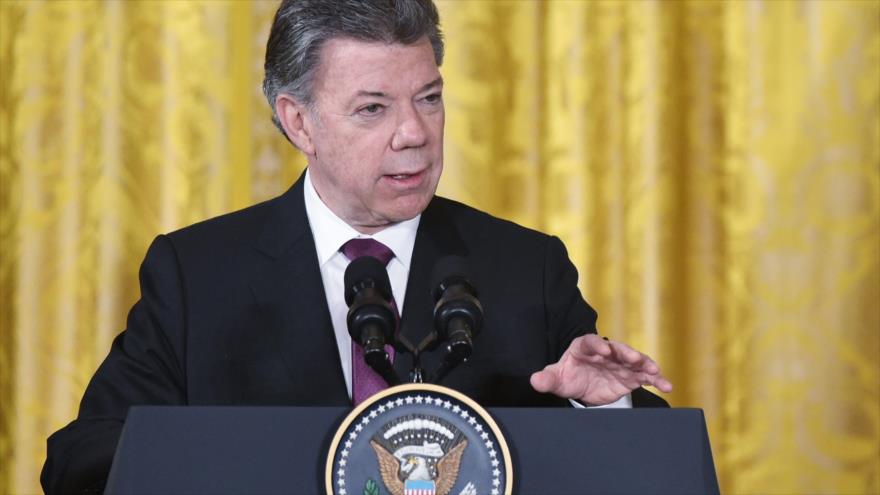 El presidente colombiano, Juan Manuel Santos.