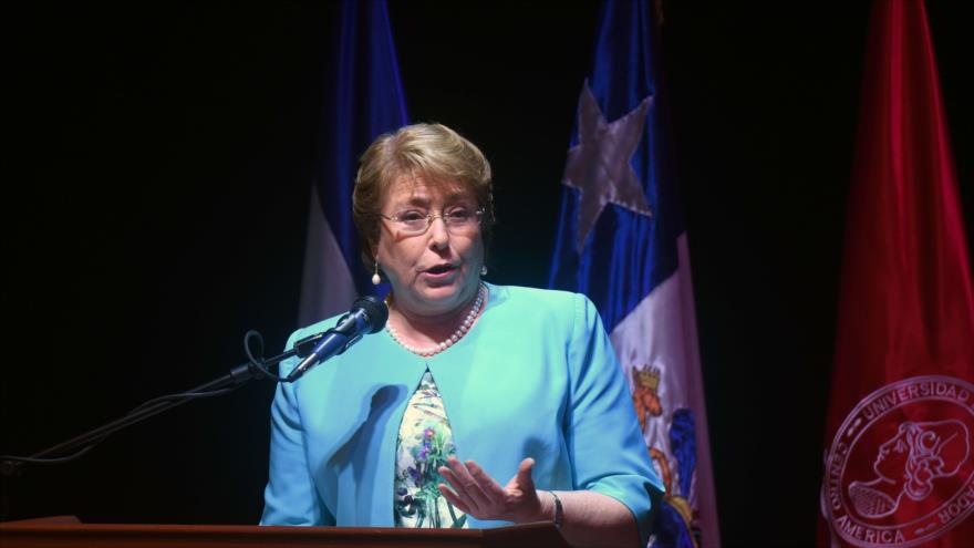 La presidenta de Chile, Michelle Bachelet.
