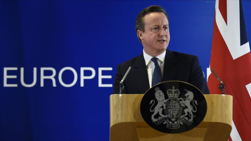 El primer ministro británico, David Cameron.