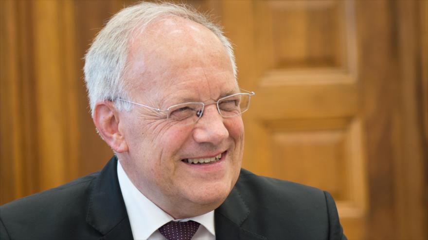 El presidente de Suiza, Johann Schneider-Ammann.