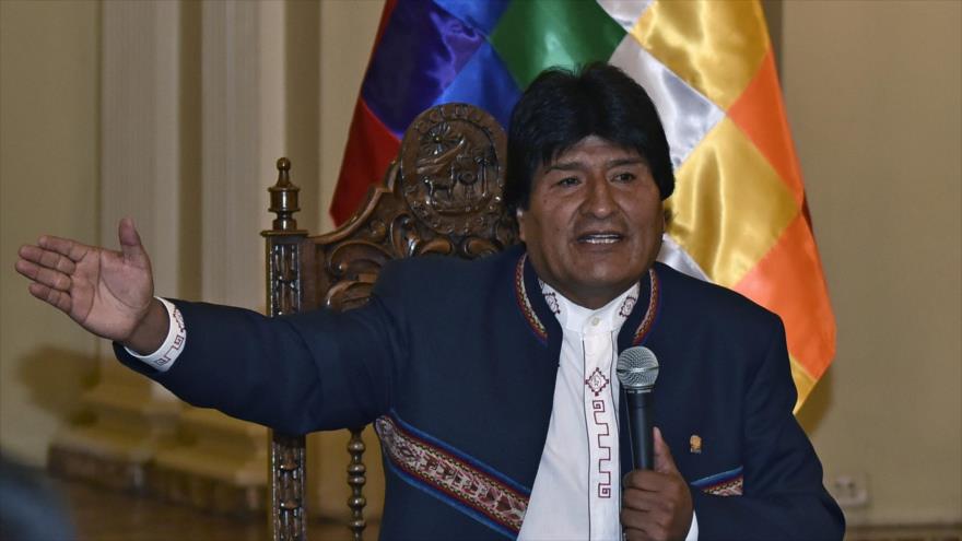 El presidente de Bolivia, Evo Morales.