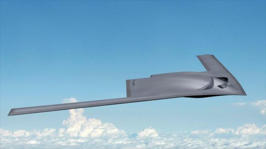 Imagen de bombardero estadounidense B-21