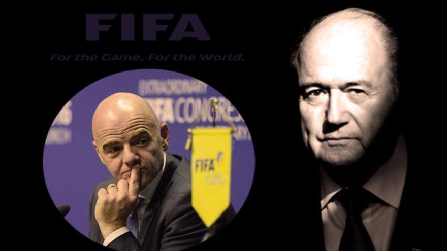 El expresidente de la FIFA Joseph Blatter alerta a su sucesor, Infantino, de que hay traidores en la FIFA.