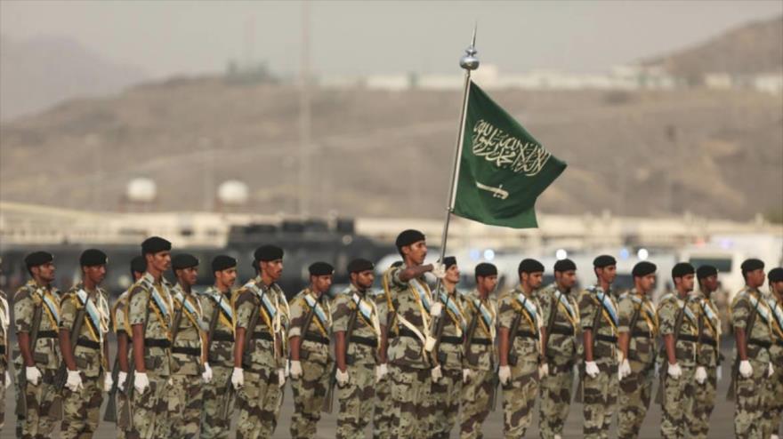 Soldados del Ejército saudí.