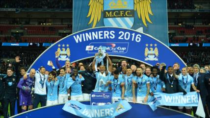 Manchester City derrota a Liverpool y gana Copa de Liga inglesa