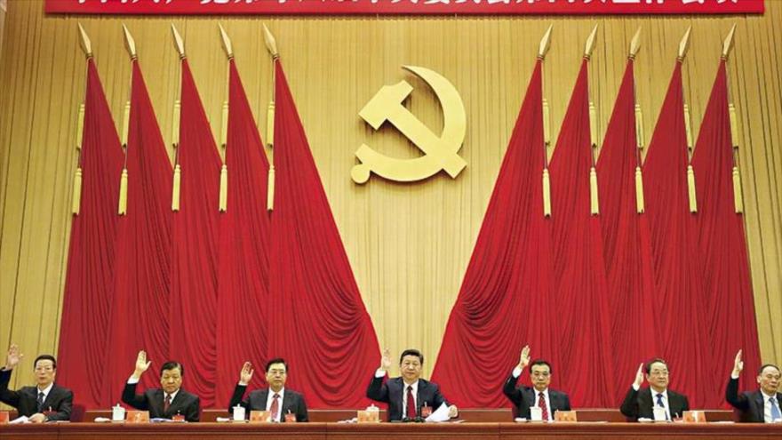 El Gobierno chino aprobando la primera ley de seguridad y antiterrorismo, enero 2016.