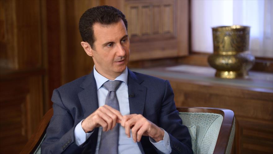 El presidente de Siria, Bashar al-Asad.