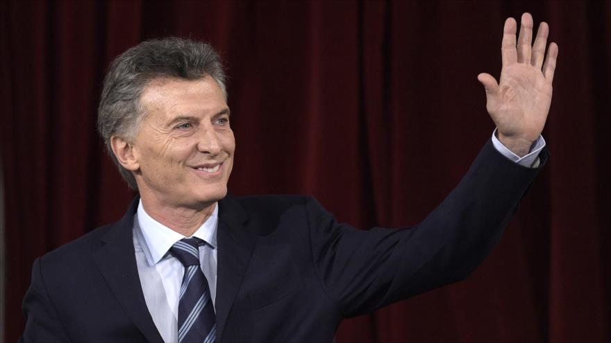 El presidente de Argentina, Mauricio Macri, durante la inauguración del 134 período de sesiones ordinarias en el Congreso en Buenos Aires, Argentina, 1 de marzo de 2016.