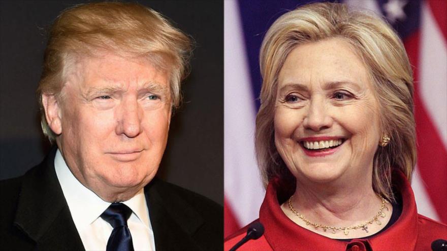 Clinton y Trump se perfilan como ganadores de "supermartes"
