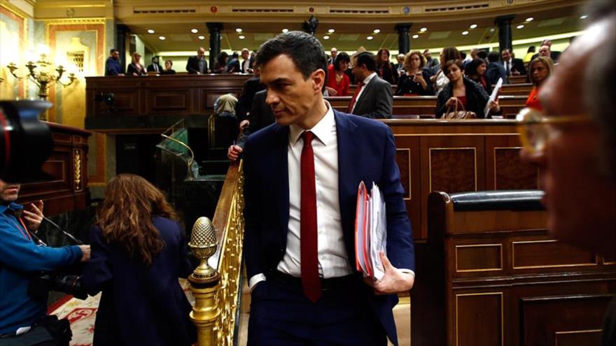 Sánchez no logra ser investido en primera votación del Congreso español
