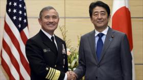 EEUU planea maniobra naval con La India y Japón 