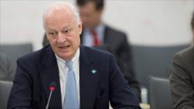 De Mistura: Hay progreso en la tregua en Siria, pero su éxito no está garantizado