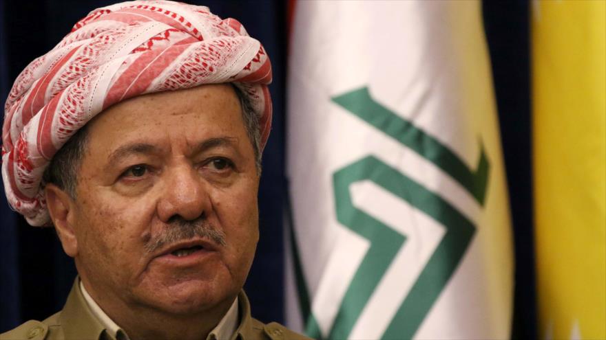 El presidente de la región semiautónoma del Kurdistán iraquí, Masud Barzani.