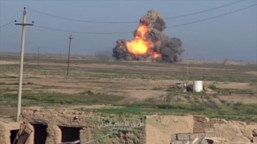 Video: Fuerzas sirias pulverizan vehículo terrorista con misil ruso Kornet