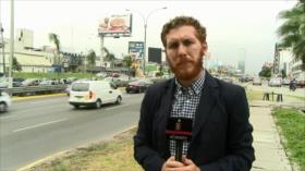 Candidatos a presidencia de Perú obvian transporte en Lima