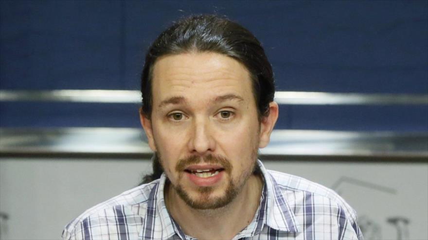 El secretario general de Podemos, Pablo Iglesias.