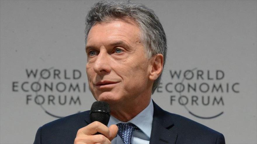 El presidente de Argentina, Mauricio Macri.