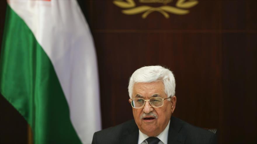 El presidente palestino, Mahmud Abás.