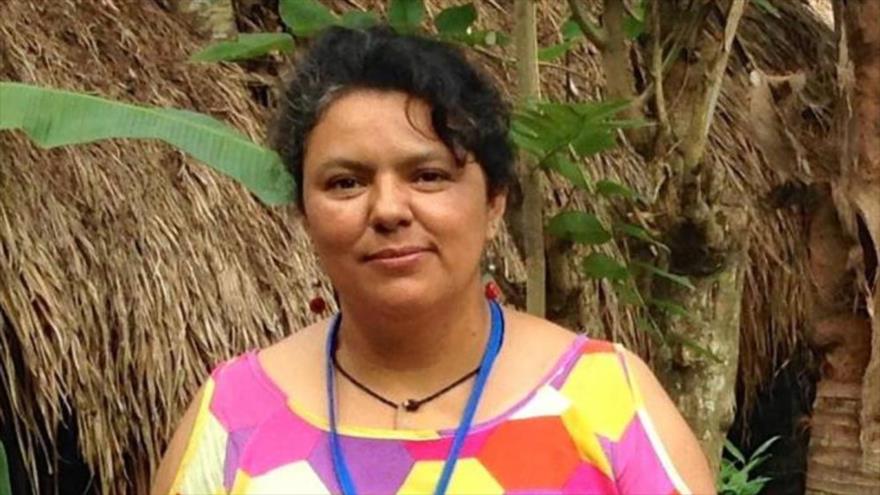 La ambientalista asesinada Berta Cáceres, coordinadora de Consejo Cívico de Organizaciones Populares e Indígenas de Honduras (Copinh).