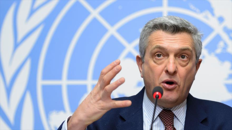 El Alto Comisionado de las Naciones Unidas para los refugiados (ACNUR), Filippo Grandi.